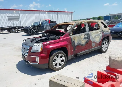 2017 GMC Terrain Slt из США, поврежденный, VIN 2GKALPEK7H6205949